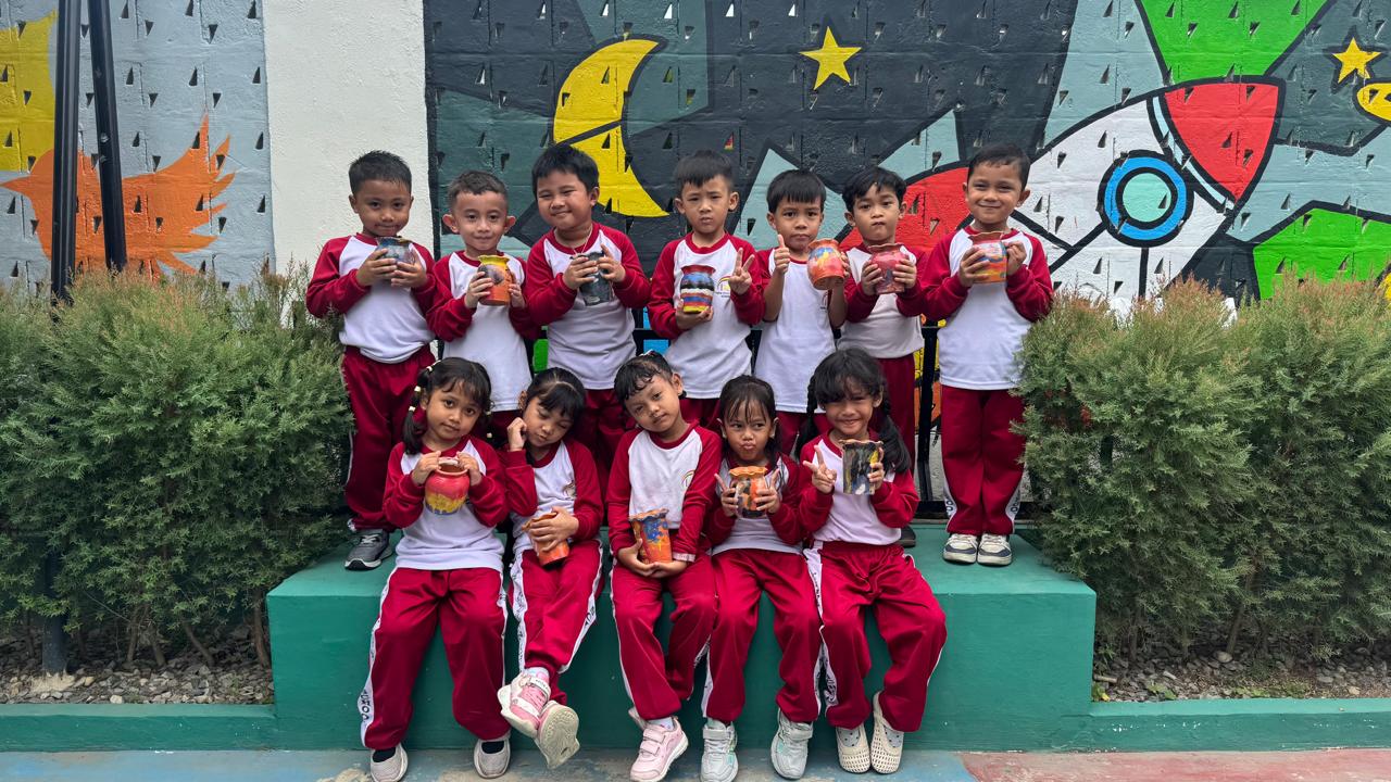Hasil Pembuatan Gerabah Tanah Liat Kelas TK-B1